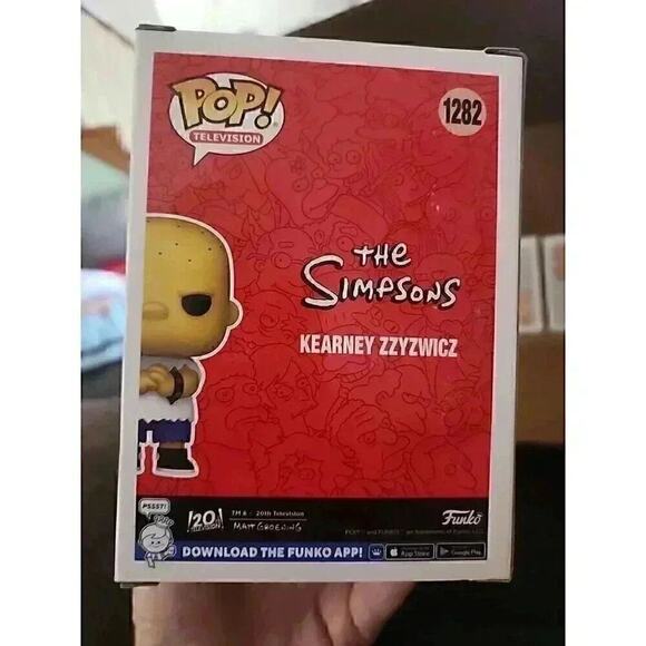 Funko Pop! Television - The Simpsons - Kearney Zzyzwicz - #1282 New - Picture 3 of 6
